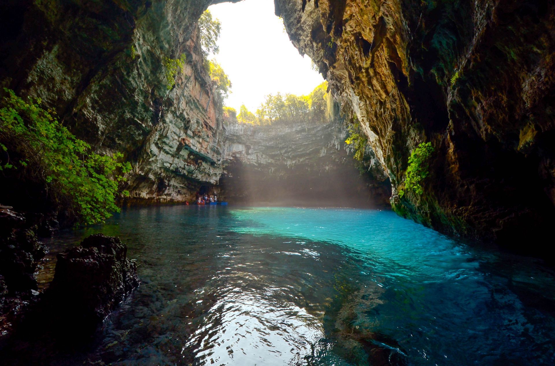 Melissani Cave, a wonder of nature