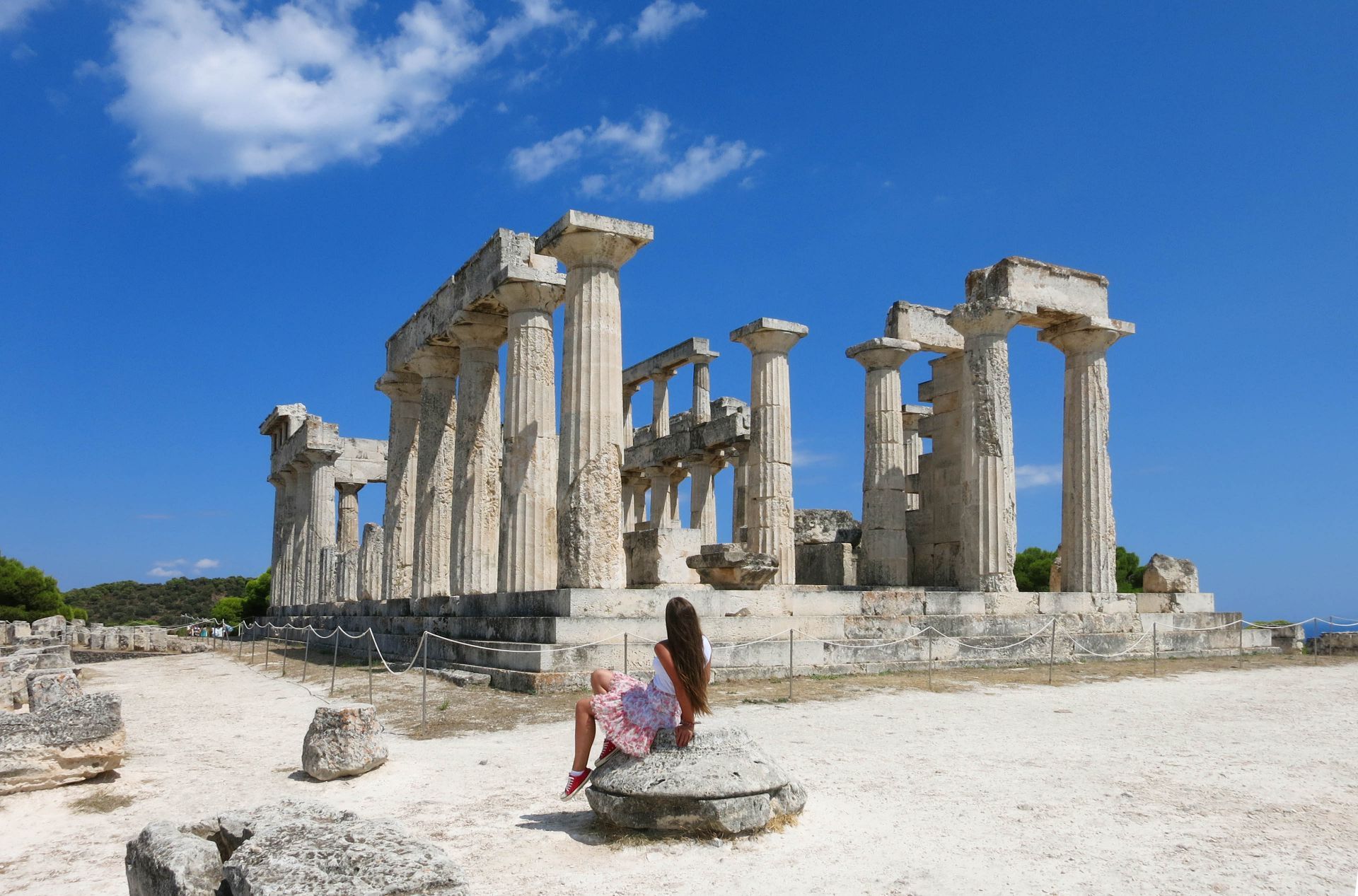 Saronic Greece: Aphaia temple on Aegina island