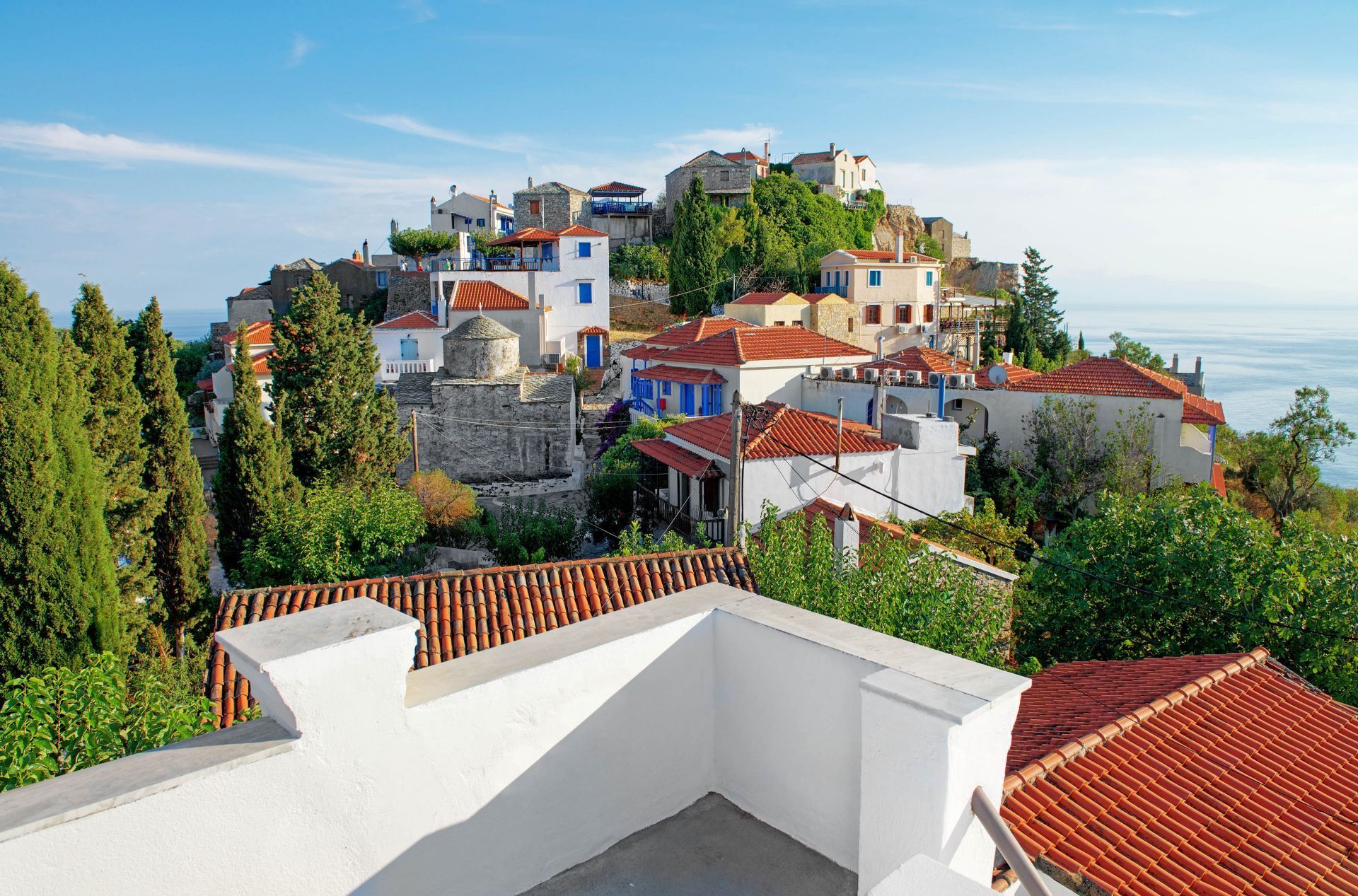 Chora, the old town of Alonissos island